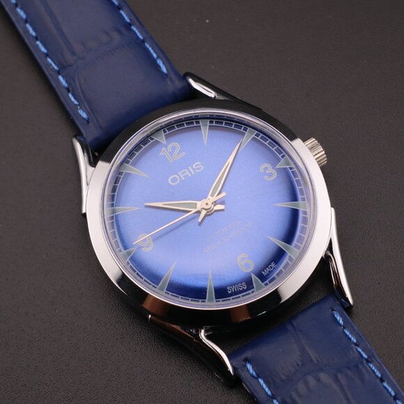 Oris Vintage Swiss 17 Jewels Hand-Wound Mechanical Men's Watch - FREE SHIPPING - Picture 4 of 12